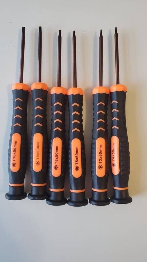 Torx Screwdriver Set TECKMAN 6-Piece Magnetic Small Security Screwdriv