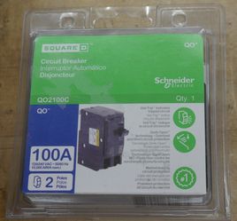 Square D QO 20/20 Amp Single Pole Tandem Circuit Breaker New