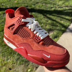 Jordan 4 Nigel Sylvester Size 9.5 Red