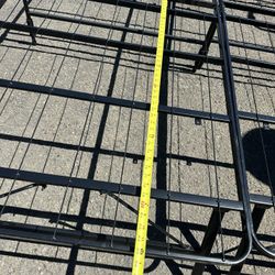 GOFLAME Folding Metal Platform Bed Frame, 