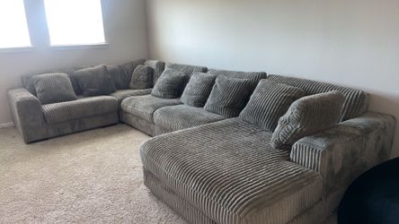 Plush Sectional