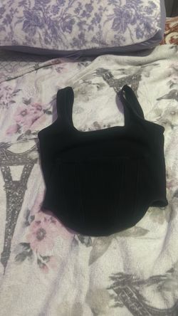 Cute black tank top from PINK Victoria secret
