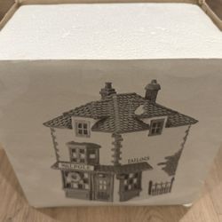 Dept 56 Dickens Village Walpole Tsilors Retired w/ Original Box 5926-9