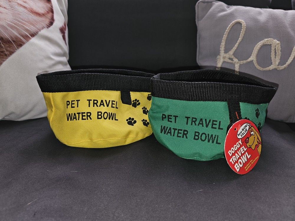 Pet Travel Water Bowl (Food Bowl) 