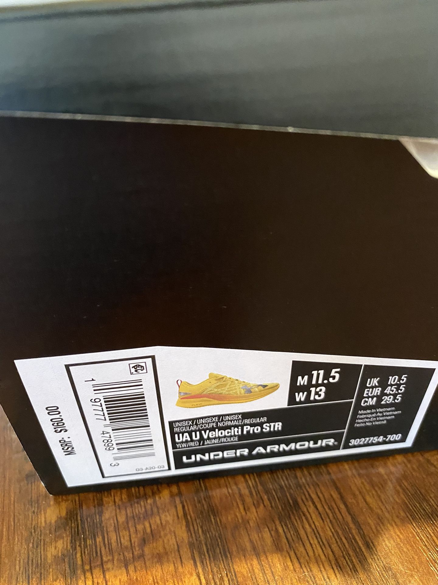Under Armour U Velociti Pro STR Running Shoe