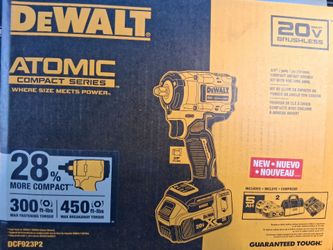 DeWalt Impact wrench kit w/ 2 batteries and charger