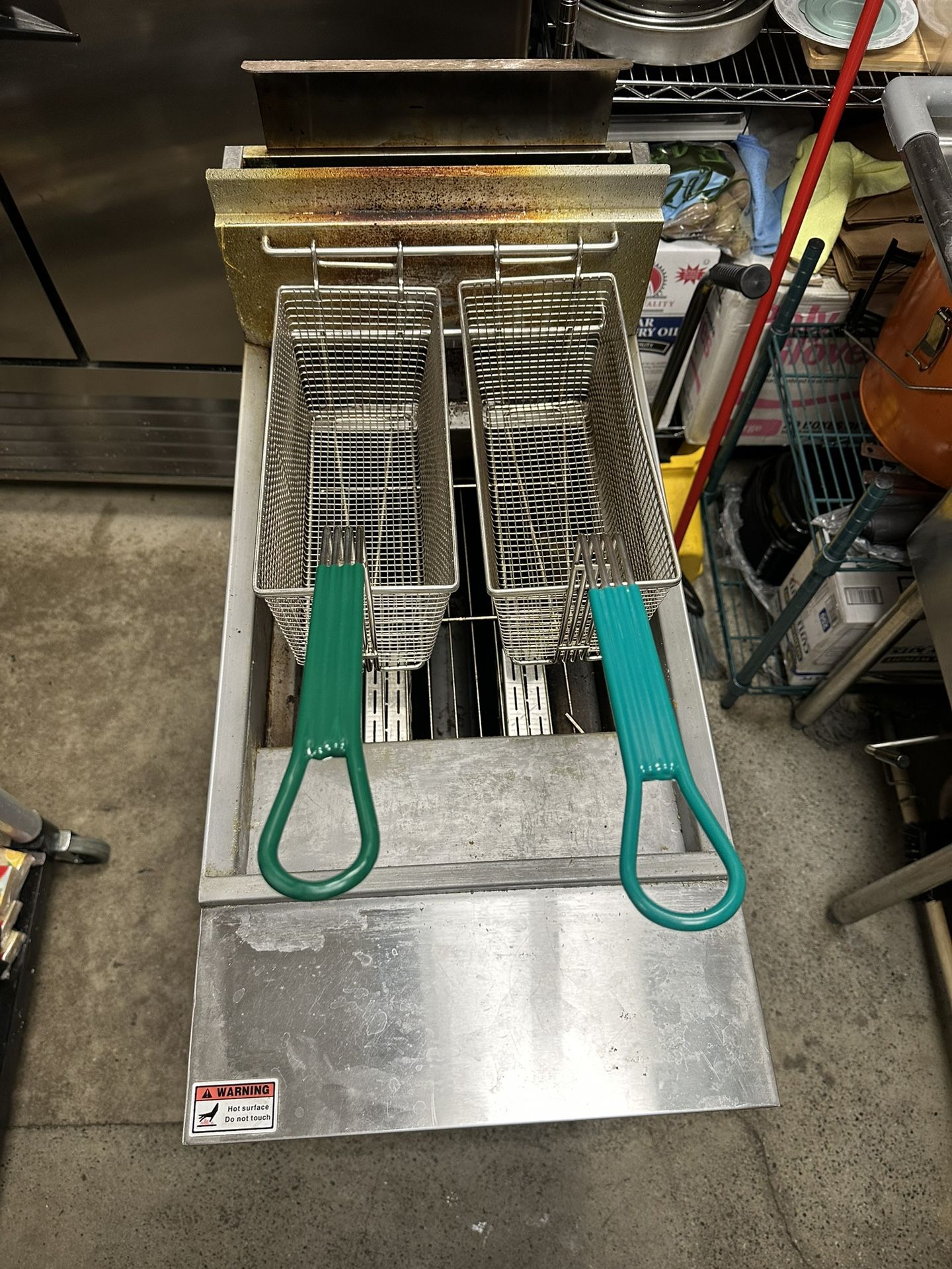 Natural Gas Commercial Fryer