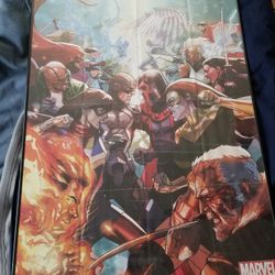 Inhumans Vs Xmen Poster Large.