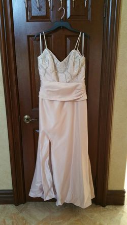 Custom Blush Party Gown-8-10
