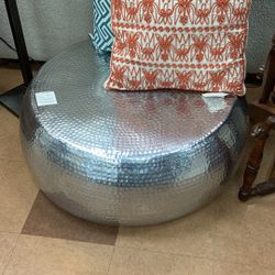 Hammered Metal Coffee Table