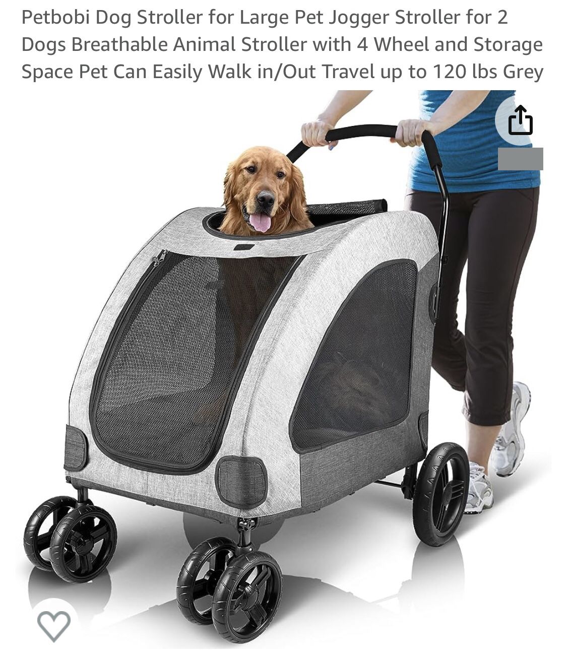 Petbobi Dog Stroller