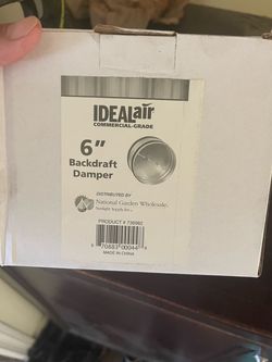 Ideal Air 6-Inch Backdraft Damper