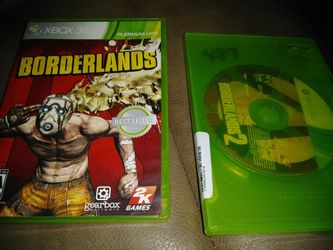 Xbox 360 video game Borderlands. And borderlands 2