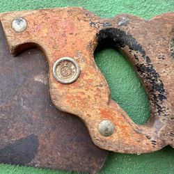 1940s Or 50s Wood Saw