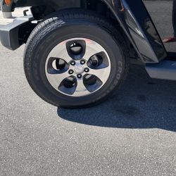 BRAND NEW WHEELS AND TIRE