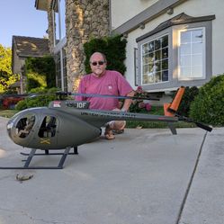 Roban 800 OH-6 Cayuse Helicopter