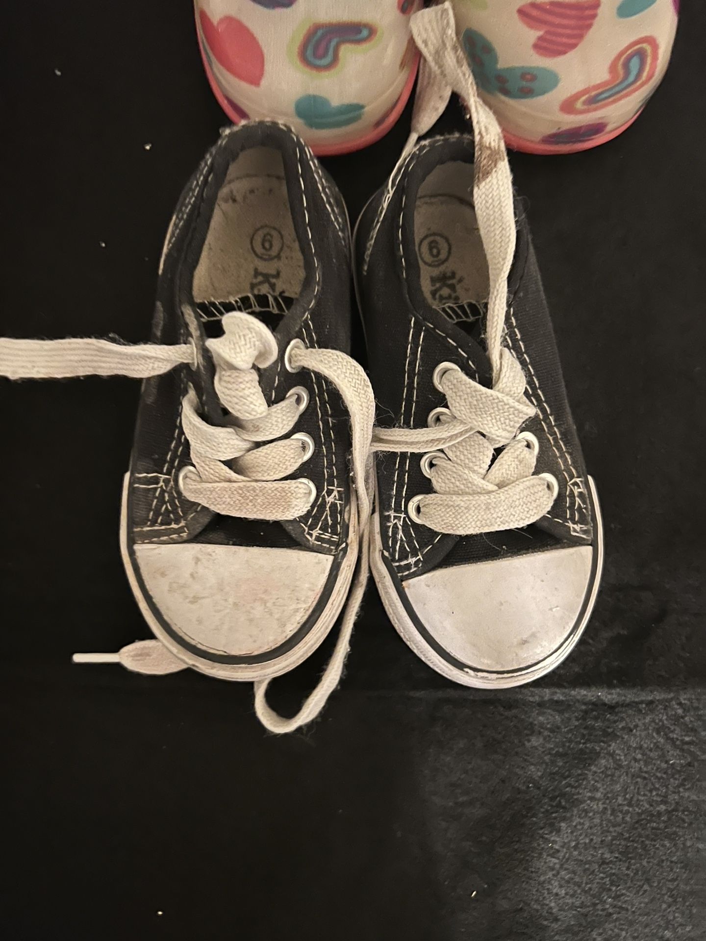 Little Girl Shoe Lot Sneaker And Rain boots for Sale in San Antonio, TX