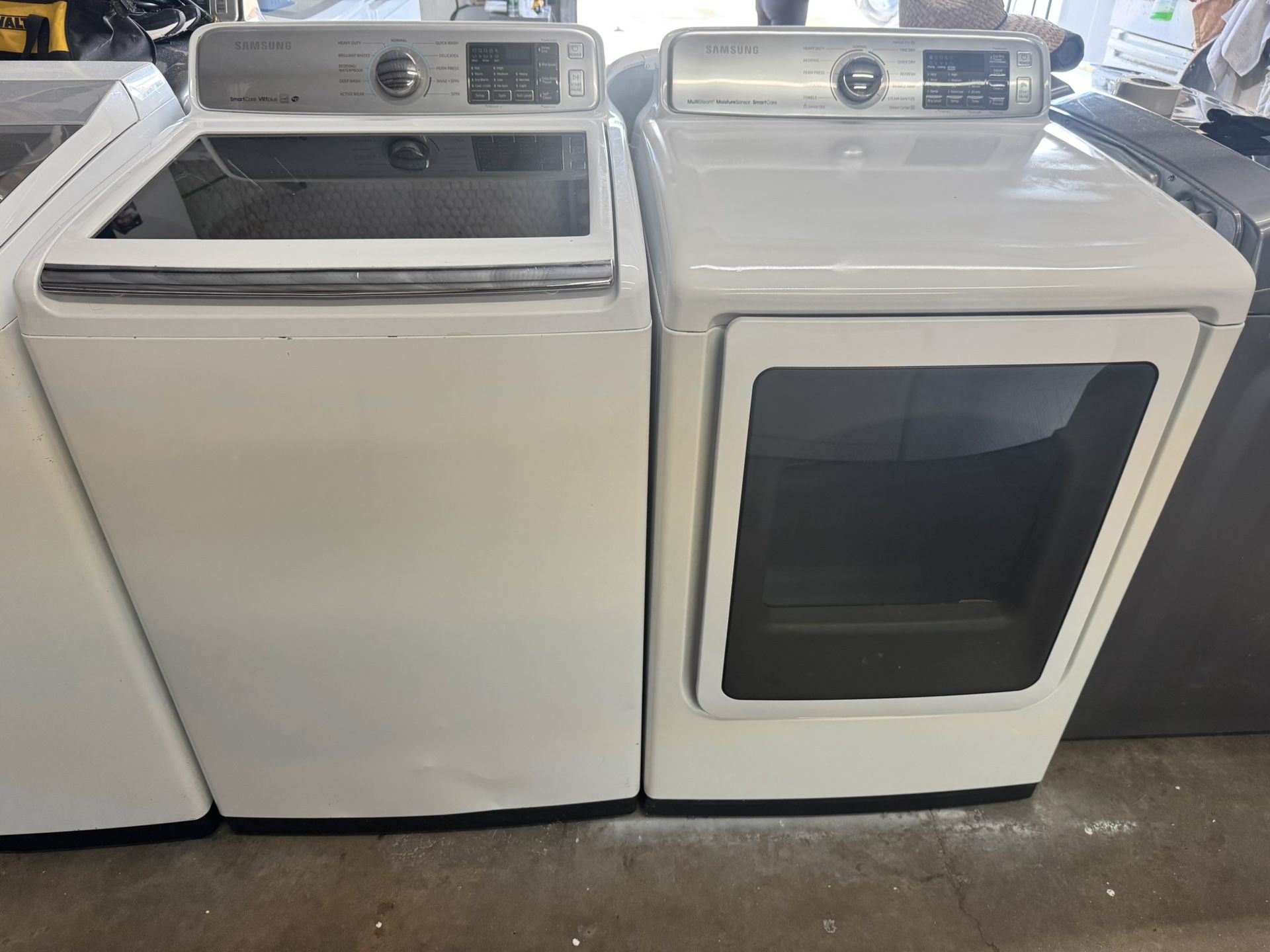 Samsung Washer And Electric Dryer