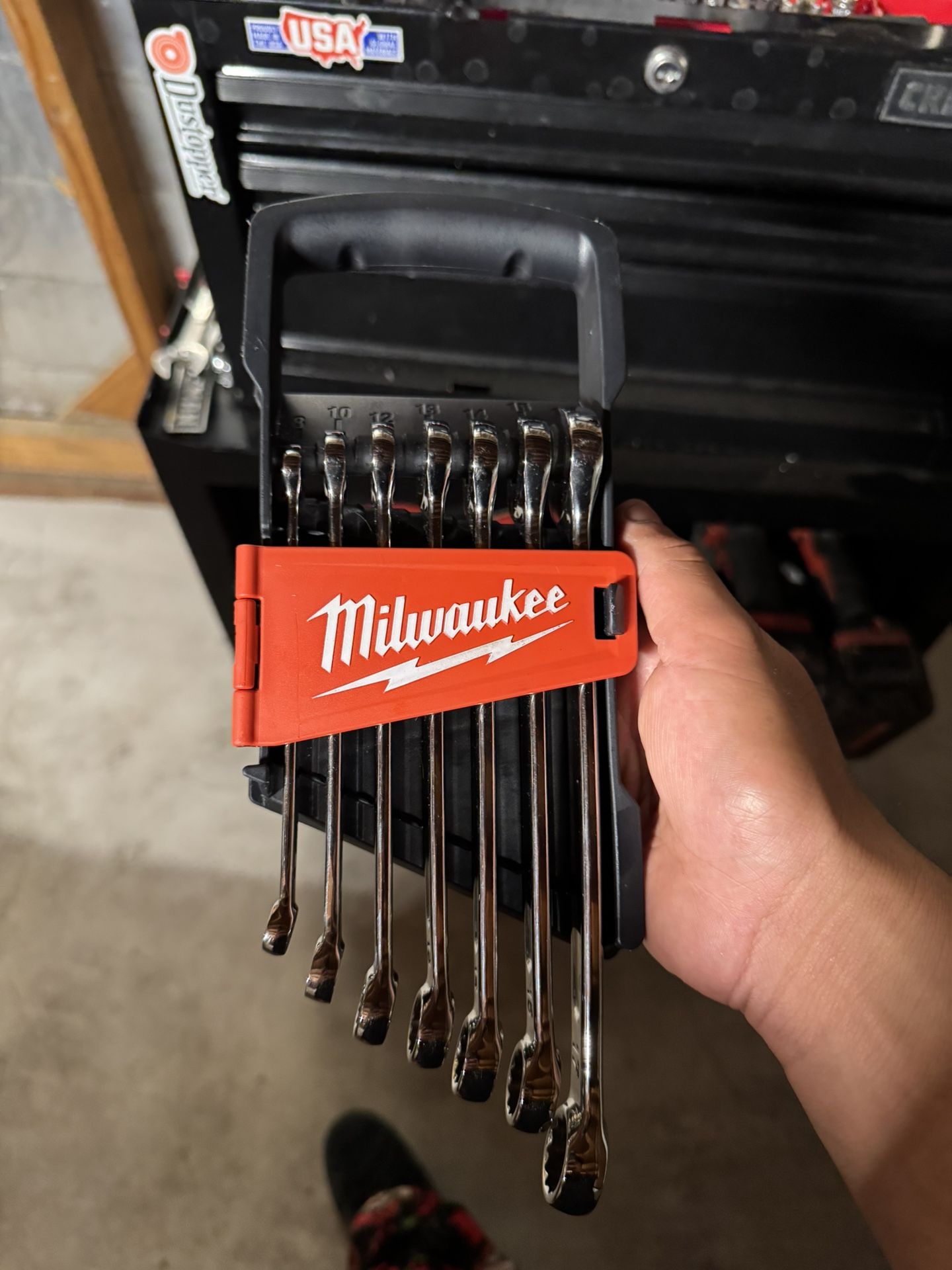 Milwaukee Wrench Set Metric