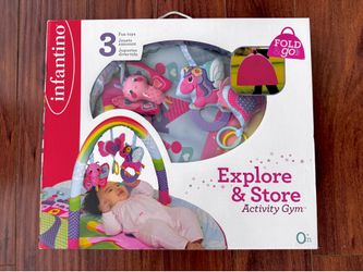 Brand New Infantino Explore & Store Activity Gym – Never Opened