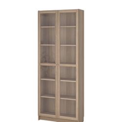 Brand New, Unused Book Case With Glass Doors 