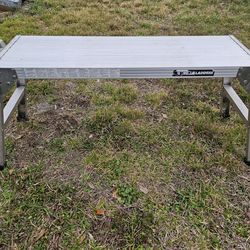 Folding scaffold & step stool