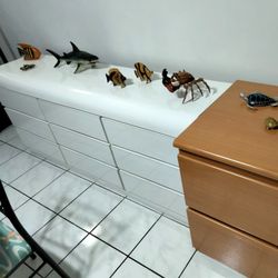 Formica White dresser