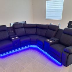 Sectional Recliner// Seccional Reclinable 