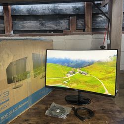 AOC 32" CU32V3 Curved Gaming Monitor (4K) 