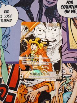 Monkey D Luffy Super Alt Art Leader OP17-079 $2000