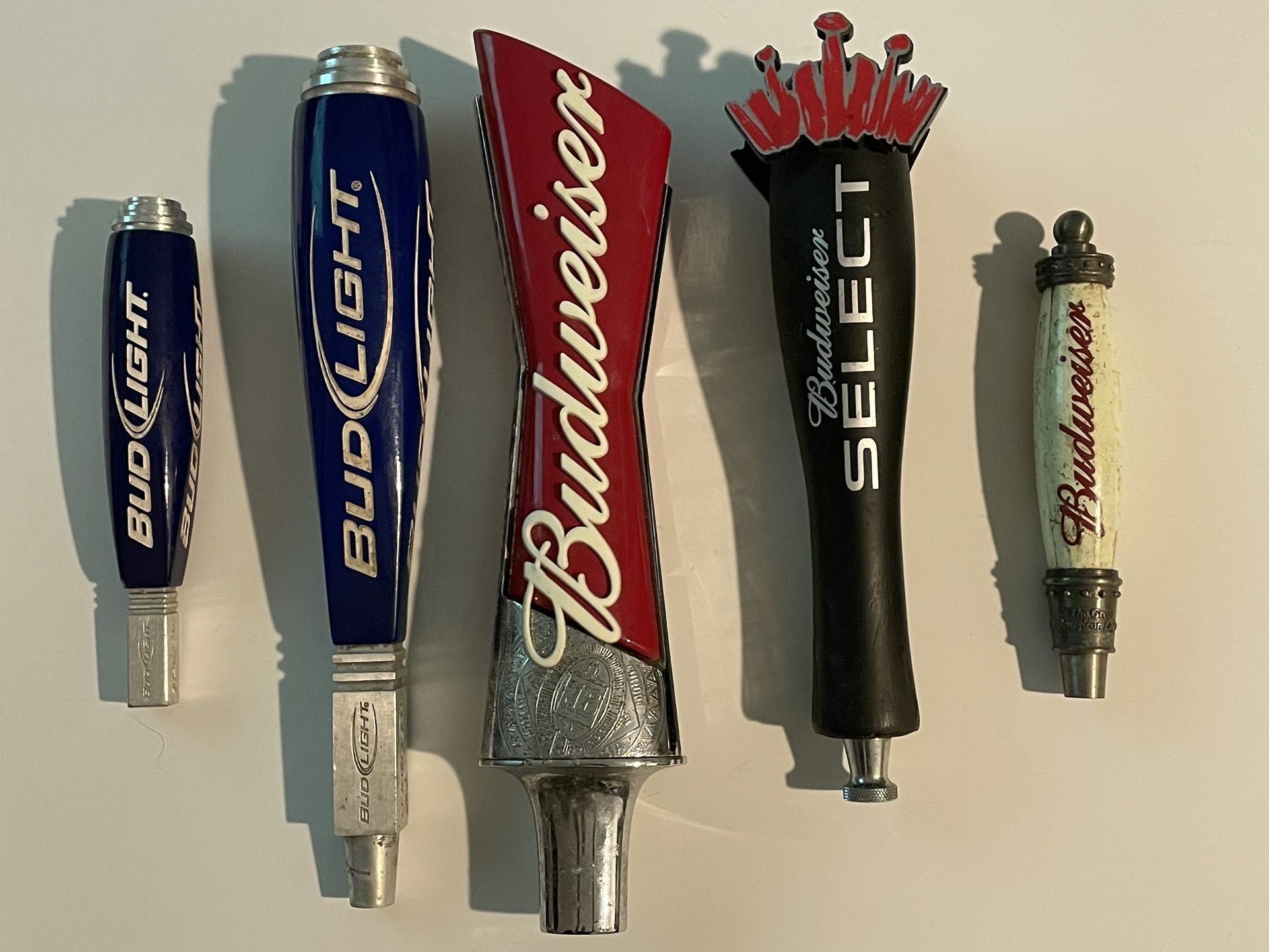 BUDWEISER BEER TAPS & BUDMAN STEIN