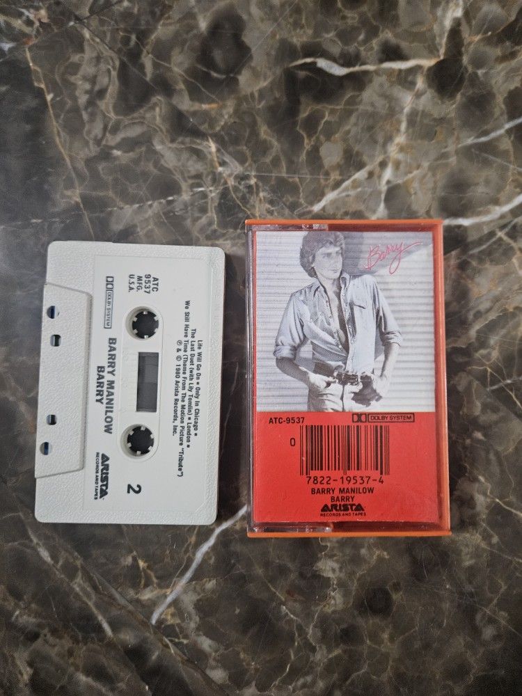 Barry Manilow - Barry (1980) Music Cassette Arista ATC 9537