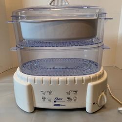 Oster Sunbeam Instant Steam 4711 Food Steamer and Rice Cooker  NEW UNUSED