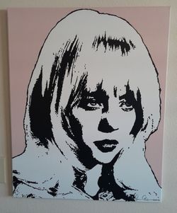 Billie Eilish Painting