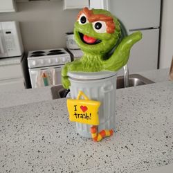 Cinderella Statue A Sesame Street Oscar Trash Can Statue