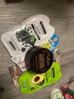 African Black Soap Clarifying Mud Mask, Face Masks, Cleansing Bar - 6 pc