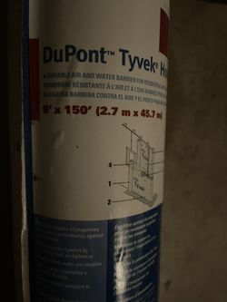 9’x 150’ Tyvek House Wrap