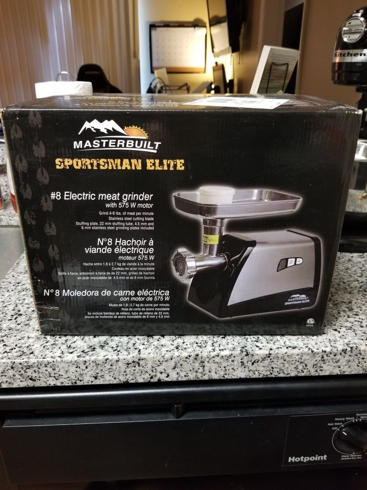 Masterbuilt Sportsman Elite #8 Meat Grinder