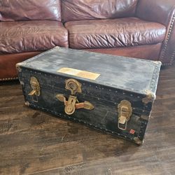 WWII Military Trunk 