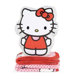 Brand New Hello Kitty Pillow And Blanket