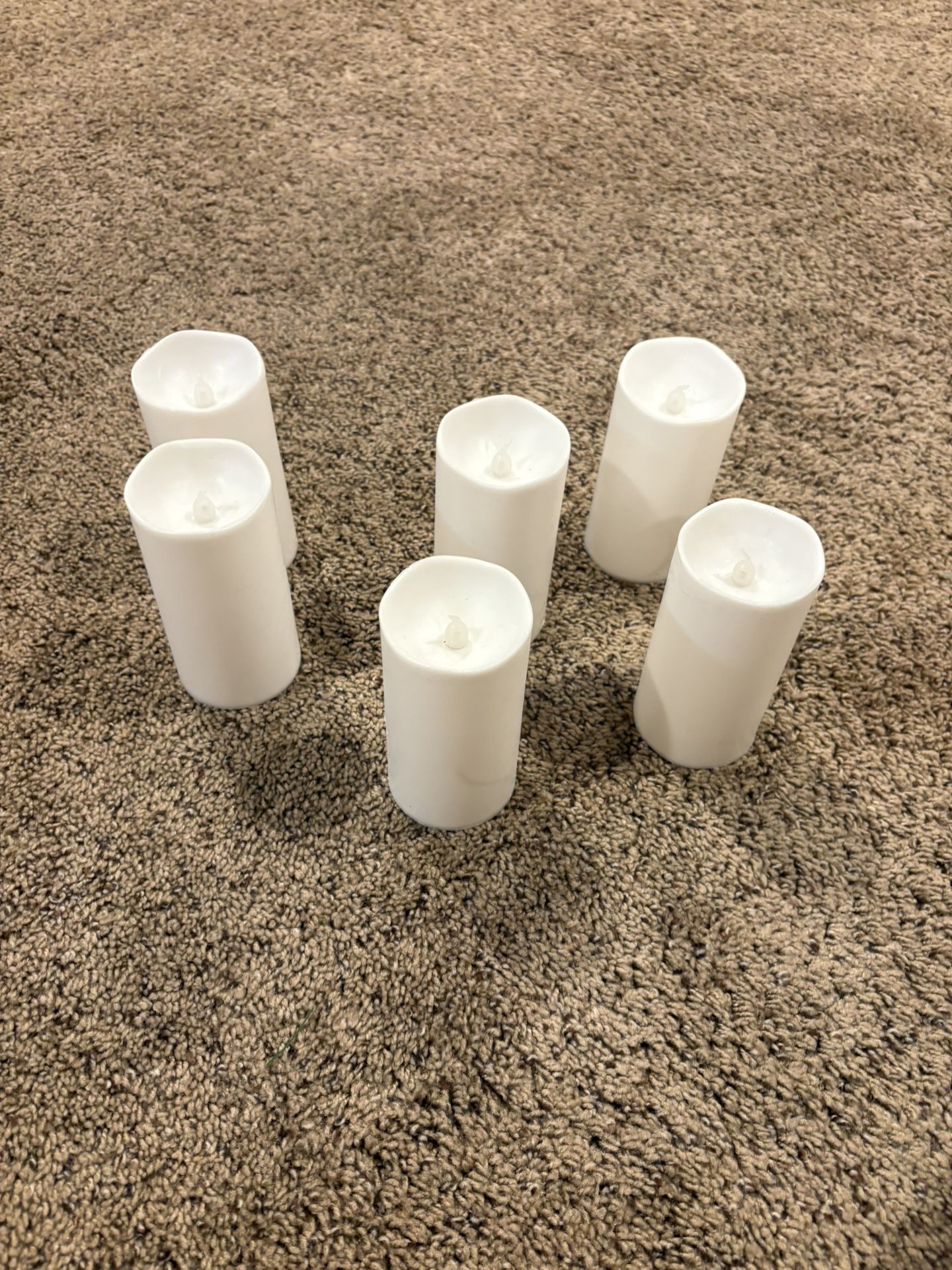 Flameless   Battery Operated Candles- 6