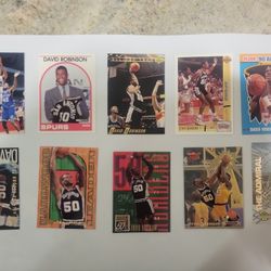 David Robinson Ultimate Basketball Card Collection Including Rookie