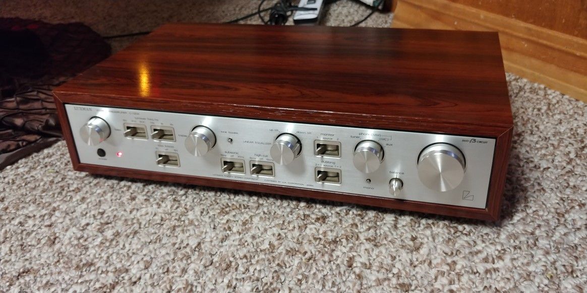 Luxman C-120A Stereo Preamplifier Vintage