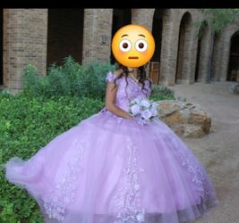 Vestido lila