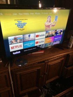 Amazon Fire tv with built in Alexa