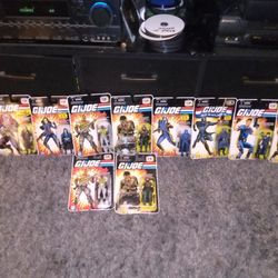 (11) GI JOE NEW UNOPENED FIGURES
-ASKING 185 FOR ALL 11 OR BEST OFFER