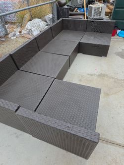 6-Piece Outdoor Patio Sectional