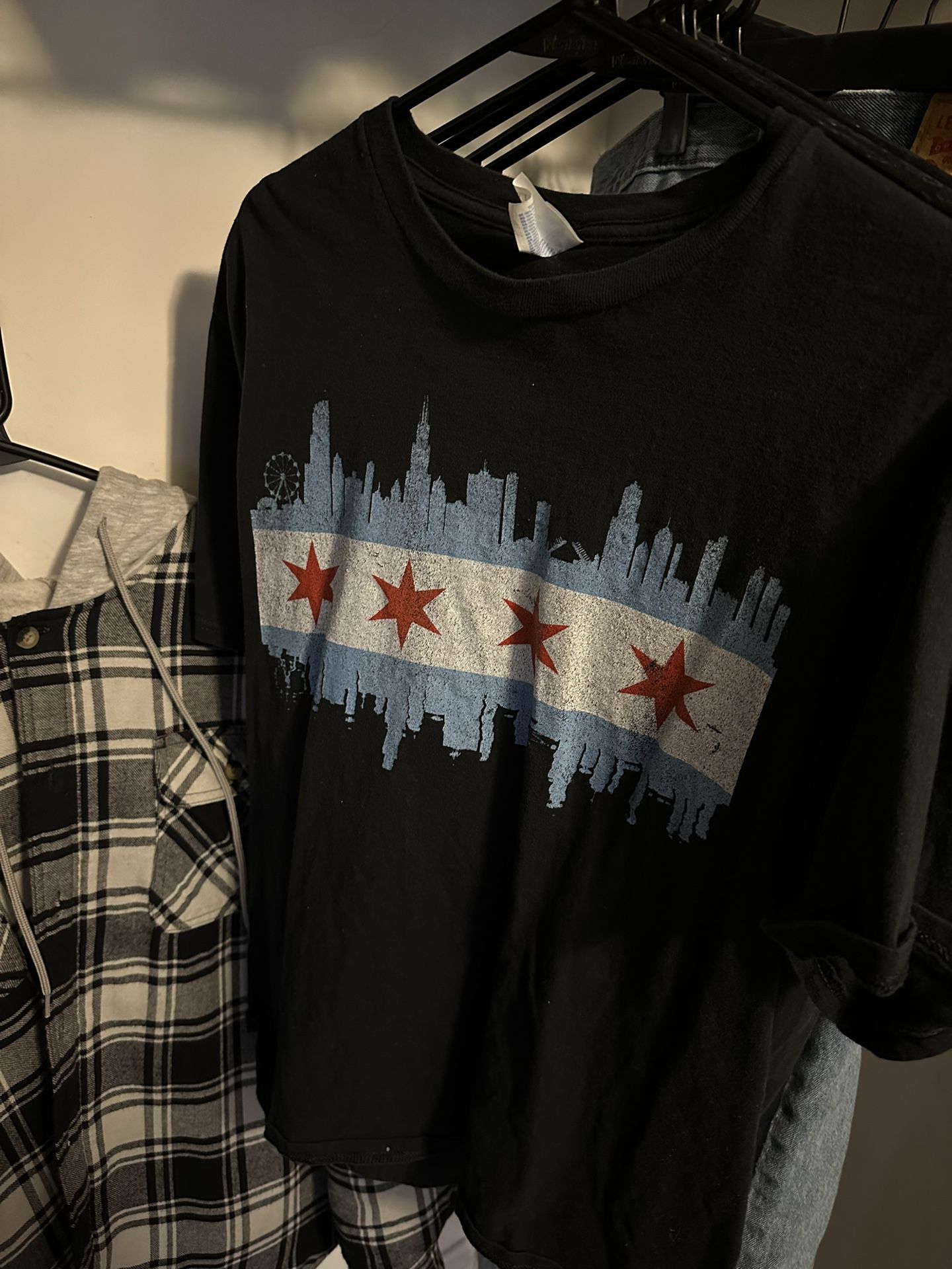 Chicago Flag Stars Shirt