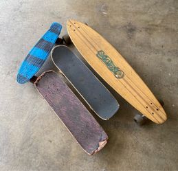 Skate Boards (1 Longboard)