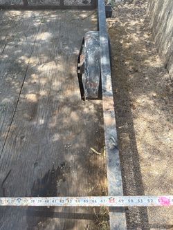 Utility Trailer with Wood Deck